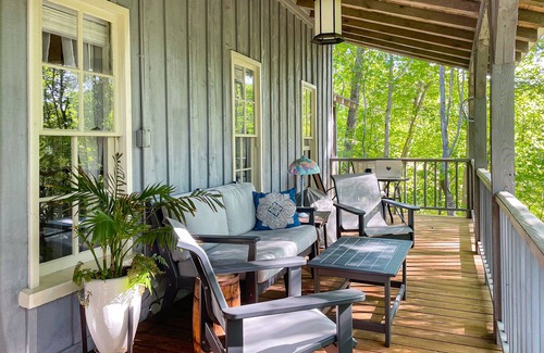 Dahlonega Cottage | Historic 19th Century Schoolhouse with Fire Pit & Free Dogs