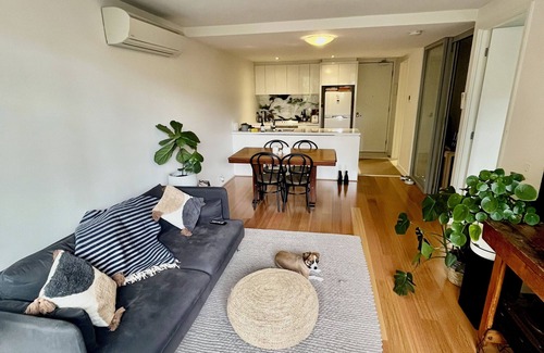 Fitzroy Apartment | Elegant 1BR Fitzroy Retreat with Pool, Gym & Parking