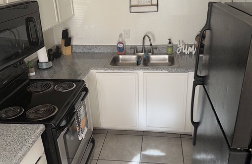 Paradise Apartment | Convenient 1st Floor Escape: Near Airport & LV Strip