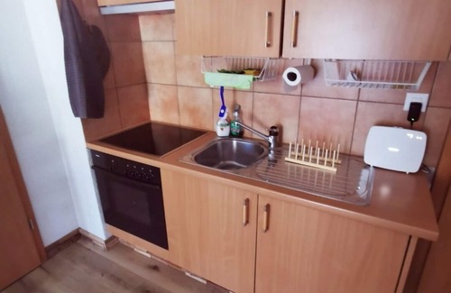 Lens Apartment | Serene 2.5-Room Haven with Balcony & Lake View