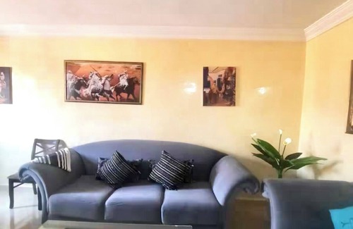 Camp El Ghoul Apartment | Charming 2-bedroom apartment with AC, WiFi in delightful Marrakech