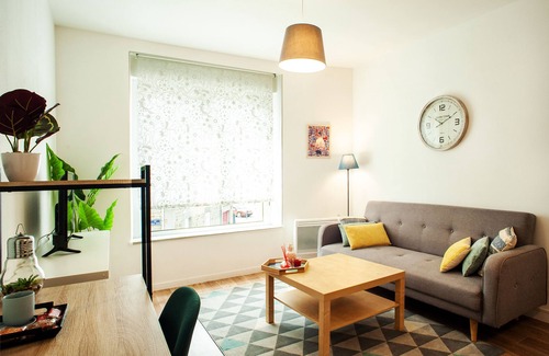 Saint-Brieuc Apartment | Cozy 2-Bedroom Apartment Near Saint-Brieuc SNCF Station