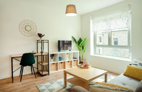 Saint-Brieuc Apartment | Cozy 2-Bedroom Apartment Near Saint-Brieuc SNCF Station