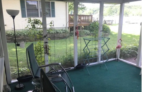 Vandalia Cottage | Charming 2-bedroom lakefront cottage on gorgeous Shavehead Lake