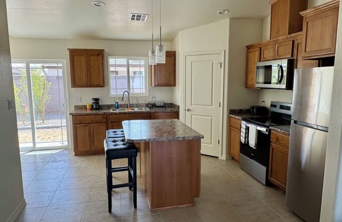 San Luis House | Charming 2-bedroom townhome with WiFi, AC in East San Luis, AZ.