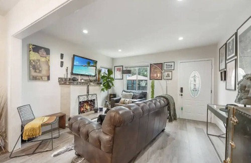 East Hollywood House | Inviting 2-Bedroom Spanish Bungalow with Private Patio