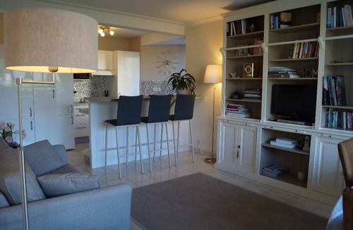 La Baule-Escoublac Apartment | Ideal 2-Room Terrace with Ocean View & Spa Amenities