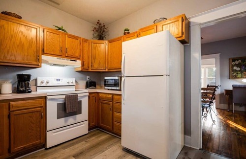 New Albany House | Inviting 2BR Getaway with Hot Tub & Pet-Friendly Vibe