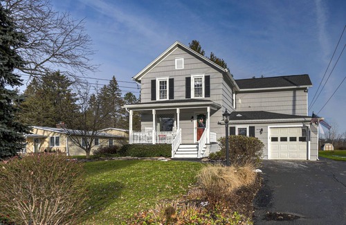 Skaneateles House | Perfect 3-Bedroom Home Near Skaneateles Village with Lake View