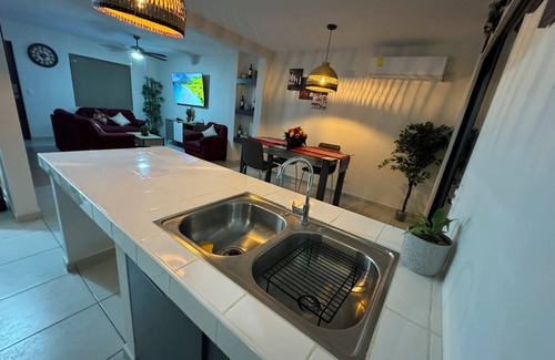 Puerto Barillas House | Charming 3-bedroom house with AC, WiFi in lovely San Miguel