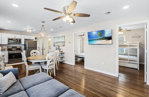 Ocean Gate House | Stylish 3-Bedroom Ocean Gate Home: Walk to the Beach