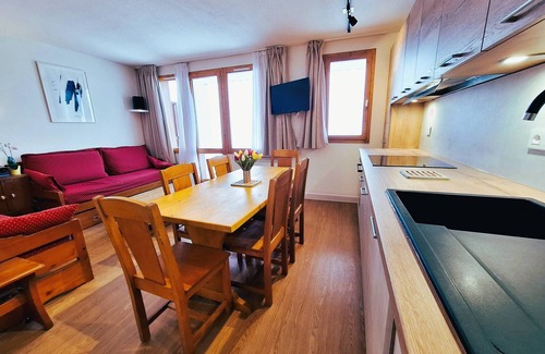 Bellentre Apartment | Family-Friendly Apartment in La Plagne-Tarentaise for 6