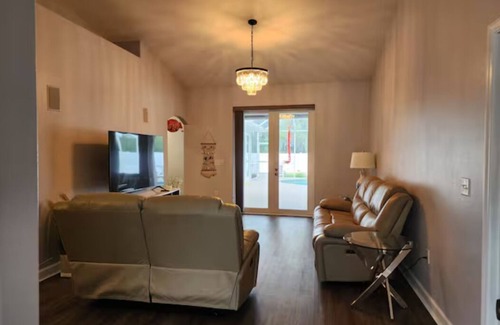 Parrish Villa | Inviting 3BD/3Bath Retreat with Pool near Beaches & Shops