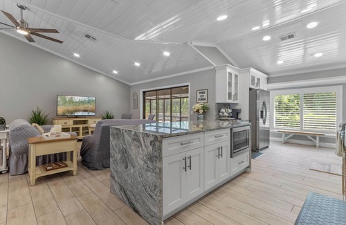 Plymouth House | Charming Modern French Country Cottage with Lake View