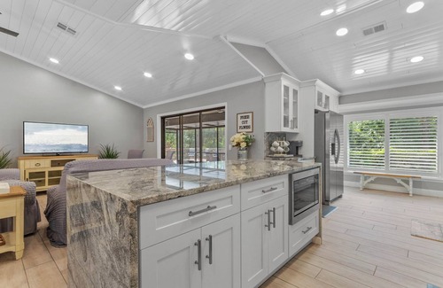 Plymouth House | Charming Modern French Country Cottage with Lake View