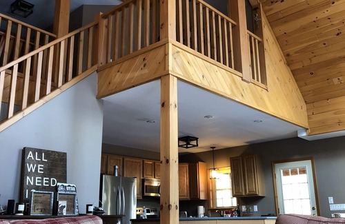 West Kill House | Private Catskill Chalet with Pool and Family Amenities
