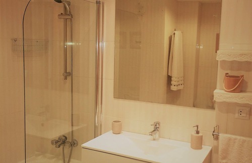 Port Saplaya Apartment | Cozy Ocean View Apartment with Pool & Kitchen Amenities