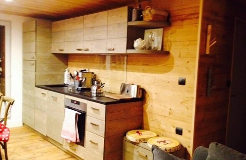 Saint-Chaffrey Apartment | Inviting Apartment at Serre Chevalier Chantemerle for 9