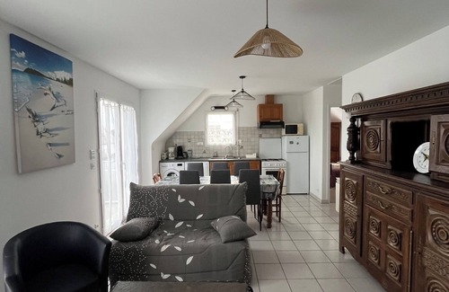 Damgan Apartment | Serene Sea View Apartment in Quiet Damgan Home