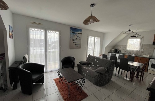 Damgan Apartment | Serene Sea View Apartment in Quiet Damgan Home