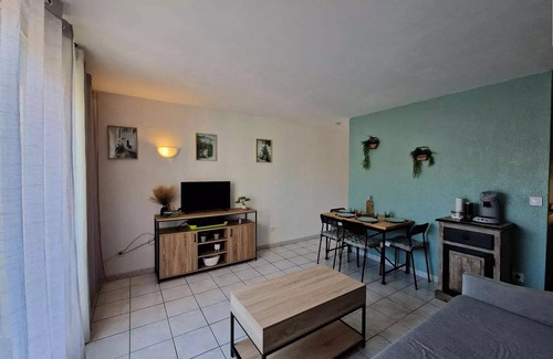 Marseillan Plage Apartment | Charming apartment with air conditioning