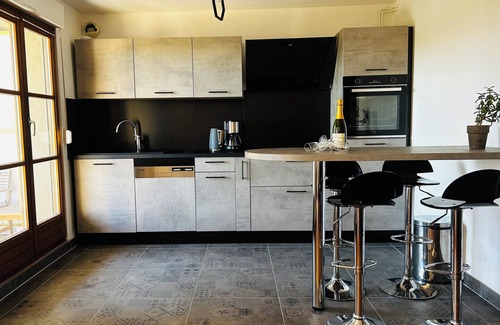 Riquewihr Apartment | Inviting Apartment with Scenic Vineyard View & Great Amenities