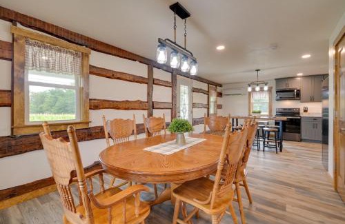 Biglerville House | Guest Favorite Biglerville Home with Hot Tub and Patio