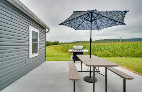 Biglerville House | Guest Favorite Biglerville Home with Hot Tub and Patio