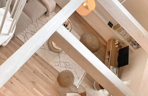 Sohland A. Rotstein Apartment | Boho Apartment Retreat with Spa & Hot Tub for Relaxation