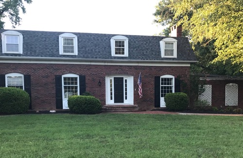 Carbondale House | Welcoming Brick Estate with Pool in Serene Carbondale