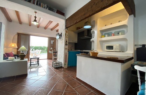 Roquetas de Mar House | Beachfront Bungalow with Pool, Spa & Ocean Views