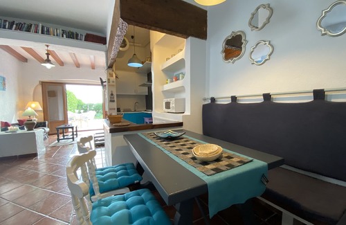 Roquetas de Mar House | Beachfront Bungalow with Pool, Spa & Ocean Views