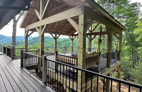 Ferguson Cabin | Picturesque Cabin Near Boone with Hot Tub & Scenic Trails