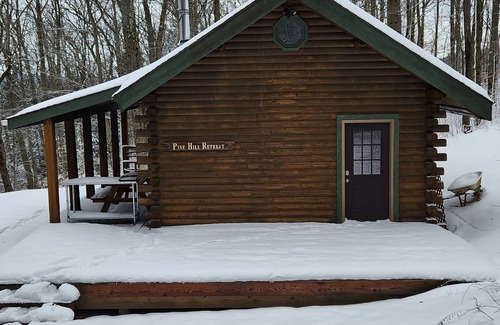 Cohocton Cabin | Charming cabin on 30 acres in the Bristol Hills of New York's Finger Lakes area,