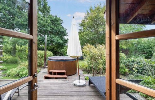 Hoeve Strand House | Discover Comfort at Sandgrdsvej 14, Asns with Hot Tub