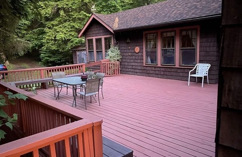 Otis Cottage | Inviting Cedar Shingle Cottage with Ocean and Lake Views