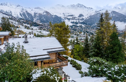 Verbier Ski Chalet | Chalet in Patier with Breathtaking Views and Spa Amenities