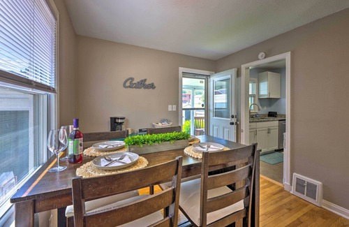 Kanawha City Cottage | Inviting Charleston Home with Yard, Fire Pit & Pet Friendly