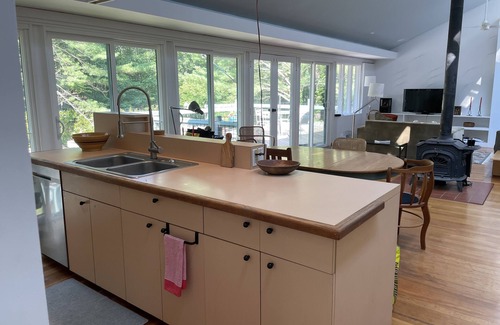 Clinton House | Picturesque Country Retreat Steps from the Beach & Family-Friendly
