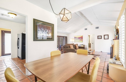 Chino Canyon House | Delightful Desert Retreat with Pool, Spa & Garden Oasis