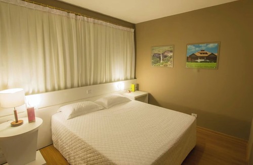 Jaguariaiva Hotel | Charming Double Room with Easy Access to Forest Walks, Canyon Points & Outdoor