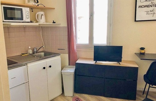 Neris-les-Bains Apartment | Inviting Downtown Studio with Pool Near Thermal Baths