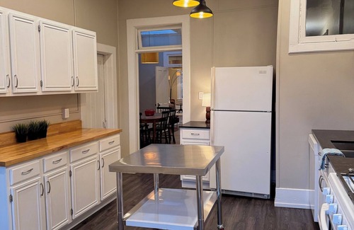 Decorah Apartment | Charming Downtown Apartment with Bluff Views in Historic Decorah.