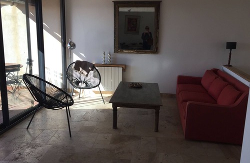 Chateauneuf-Grasse House | Elegant Duplex with Terrace & Panoramic Village Views