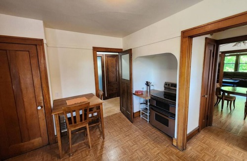 Downer Woods Apartment | Modern Eastside Duplex with Balcony Near UWM - Rated 10/10