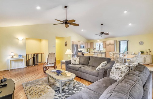 Bethany Beach House | Family-Friendly Beach Home Steps from Boardwalk Fun
