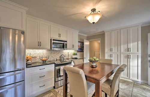 Florence House | Inviting Florence Retreat with Fireplace & Spa Amenities