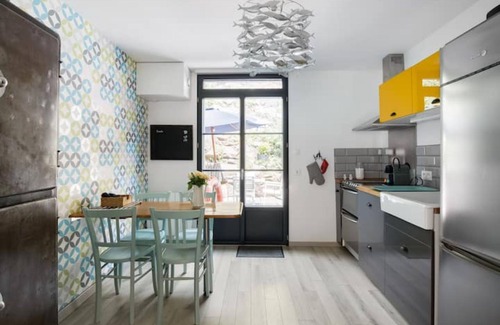 Binic Apartment | Inviting Terrace Apartment Steps from the Beach with Sauna