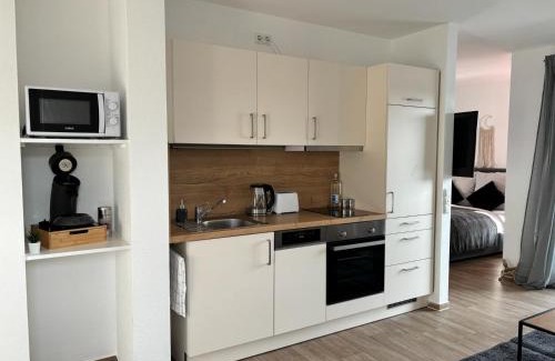 Weyhausen Apartment | Cozy Studio 15 - Pet Friendly with Hot Tub Access
