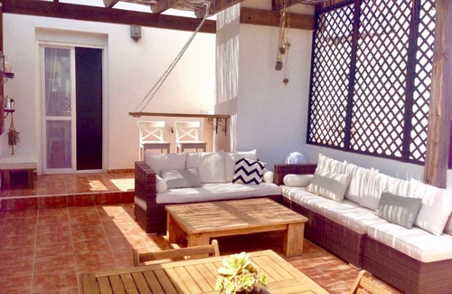 Agua Amarga Ski Chalet | Beachside Retreat with Ocean Views and Spa Amenities